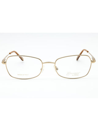 Emozioni EM 4404 eyeglasses featuring a sleek, lightweight metal frame in a classic rectangular shape.