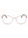 0S8R 00 - LIGHT PINK/clear demo lens