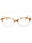 0XLT 00 - HAVANA BEIGE/Clear demo lens