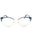 0PJP 00 - BLUE/clear demo lens