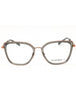 3361 - Shiny Rose Gold/Transparent Grey/clear demo lens