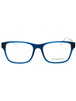 6092 - Shiny Opaline Blue/Clear demo lens