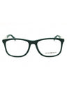 6190 - matte dark green/clear demo lens