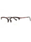 0J35 - SHINY BROWN/Clear demo lens