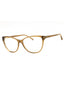 0D57 - MATT TRANSPARENT BROWN/clear demo lens
