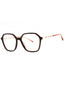 0752 - SHINY DARK HAVANA/clear demo lens