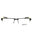 108 - MATTE BLACK/Clear demo lens