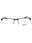 126 - matte black/clear demo lens