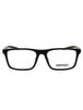 504 - matte black/clear demo lens
