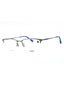 044 - MATTE SILVER/Clear demo lens
