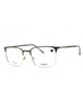 072 - MATTE GUNMETAL/SILVER/clear demo lens