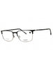 002 - MATTE BLACK/ GUNMETAL/clear demo lens