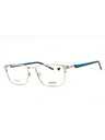 048 - SATIN SILVER/ CERULEAN/clear demo lens