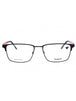 419 - SATIN NAVY/ RED/clear demo lens