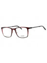 608 - BURGUNDY/GREY GRADIENT/Clear demo lens