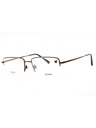 210 - SATIN COFFEE/Clear demo lens