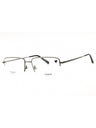 070 - SATIN GUNMETAL/Clear demo lens