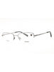 038 - SATIN LIGHT GUNMETAL/clear demo lens