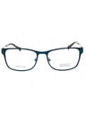 091 - matte blue  / clear demo lens