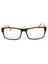 047 - light brown/other / clear demo lens