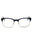 090 - shiny blue / clear demo lens