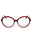 068 - red/other / clear demo lens