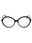 001 - shiny black  / Clear demo lens