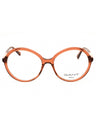 045 - shiny light brown  / Clear demo lens