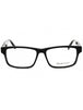 001 - shiny black/Clear demo lens
