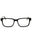 001 - shiny black/clear demo lens