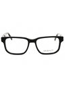 001 - shiny black/clear demo lens