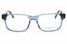 090 - shiny blue/clear demo lens