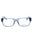 090 - shiny blue/clear demo lens
