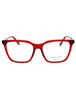 069 - shiny bordeaux/clear demo lens