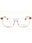 072 - shiny pink/clear demo lens
