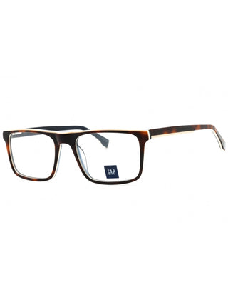 GAP VGP014 Havana eyeglasses with full-rim square frames, 53mm.