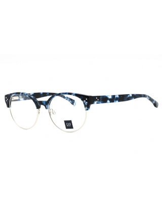 GAP VGP017 eyeglasses with navy Havana frames, 51mm size, and full-rim rectangular design.