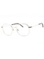 003 - Shiny Silver/Clear demo lens