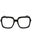 001 - BLACK-BLACK- / TRANSPARENT