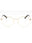 001 - Gold / Clear Lens