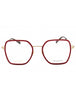 004 - BURGUNDY/TRANSPARENT