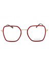 004 - BURGUNDY/TRANSPARENT