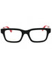 001 - Black/Transparent