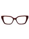 004 - shiny solid burgundy