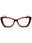 004 - BURGUNDY / Clear demo lens
