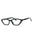 001 - shiny black/clear demo lens