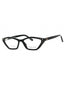 001 - shiny black/clear demo lens