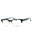 002 - matte black/clear demo lens