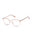 028 - Rose Gold / Clear Lens