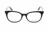 001 - Shiny Black / Clear demo lens